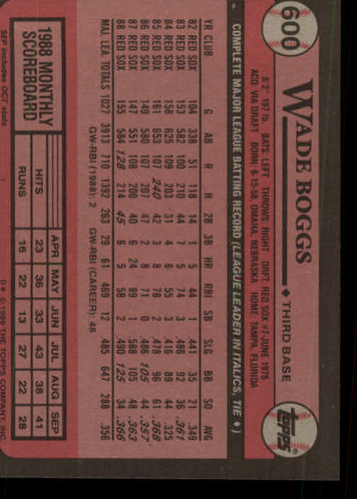 A0415- 1989 Topps Baseball Karten 401-600 + Rookies -du Pick- 15 + Gratis US - Bild 401 von 401