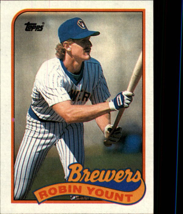 1989 Topps #615 Robin Yount