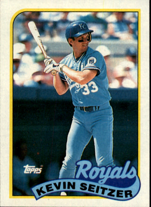 1989 Topps #670 Kevin Seitzer