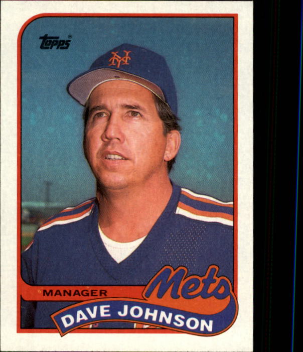 1989 Topps #684 Dave Johnson MG
