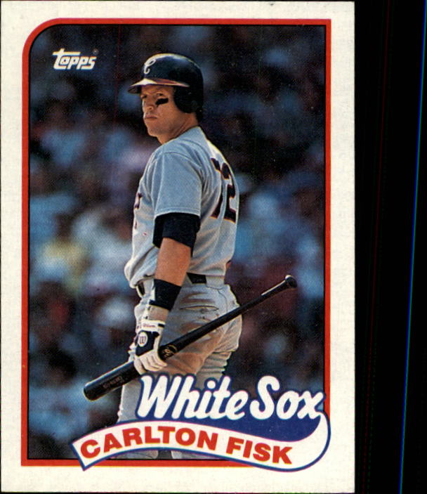 1989 Topps #695 Carlton Fisk