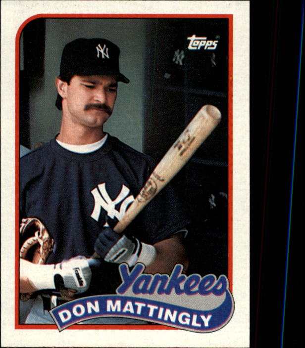1989 Topps #700 Don Mattingly