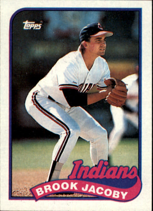 1989 Topps #739 Brook Jacoby