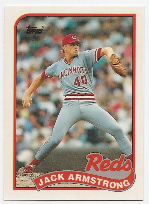 1989 Topps Tiffany #317 Jack Armstrong