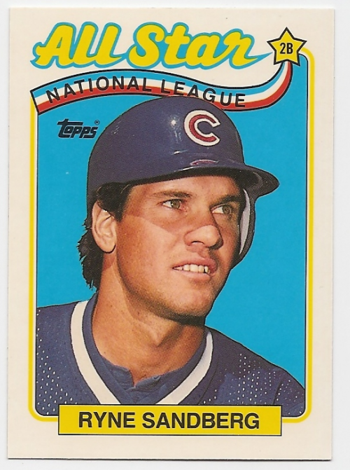 1993 Topps # 402 All-Star Ryne Sandberg /Carlos Baerga