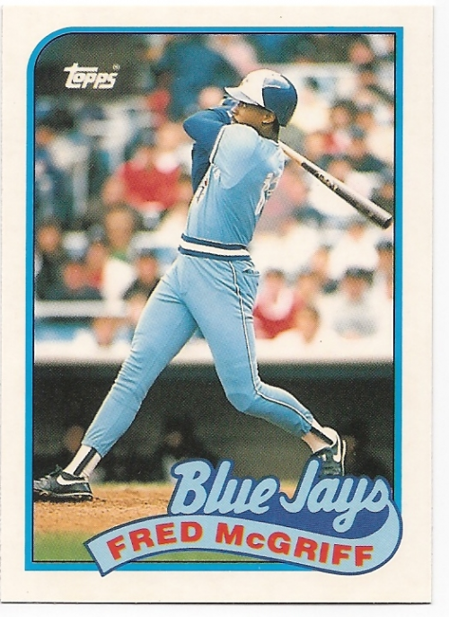 1989 Topps Tiffany #745 Fred McGriff
