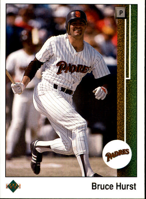 1989 Upper Deck #792 Bruce Hurst UER/World Series