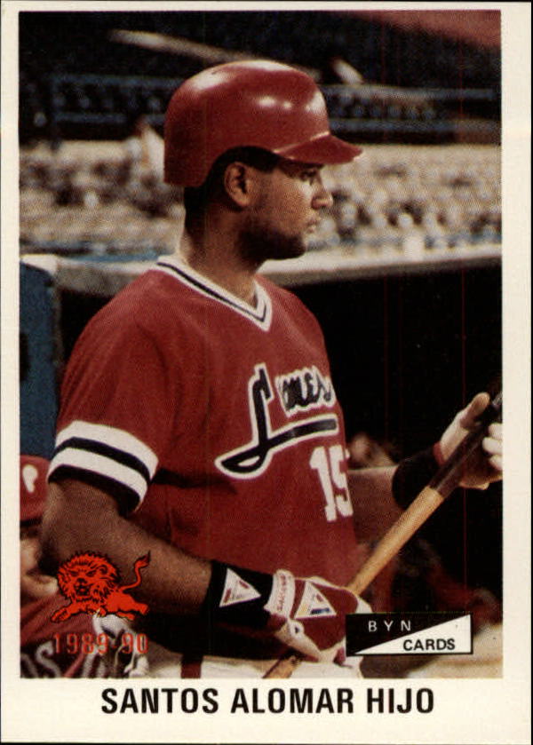 1989-90 BYN Puerto Rico Winter League #105 Santos Alomar Jr.