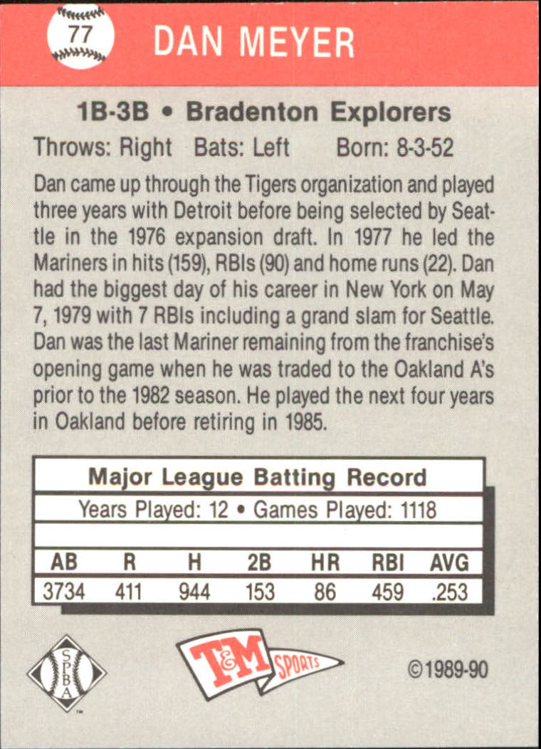 A6355- 1989-90 T/M Senior League BB Karte #S 1-120 -du Pick- 15 + Gratis US Ship - Bild 137 von 221