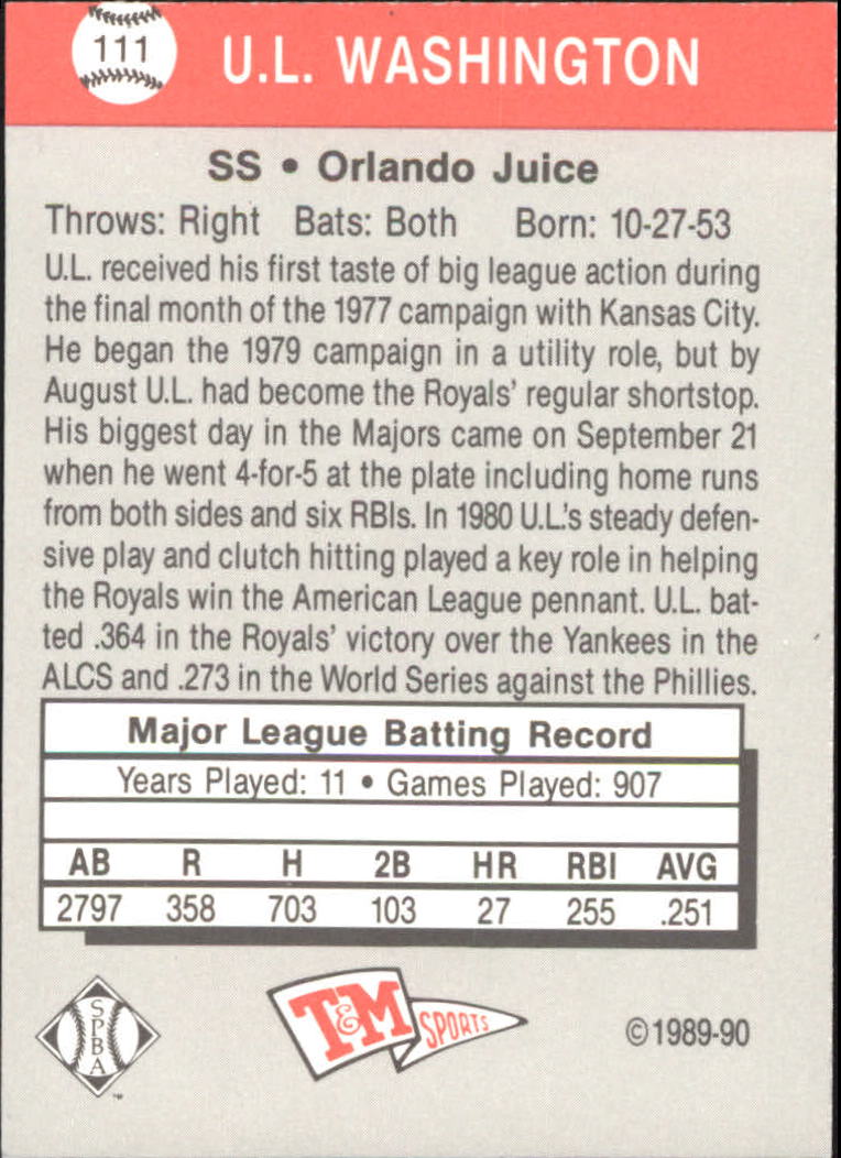 A6355- 1989-90 T/M Senior League BB Karte #S 1-120 -du Pick- 15 + Gratis US Ship - Bild 201 von 221