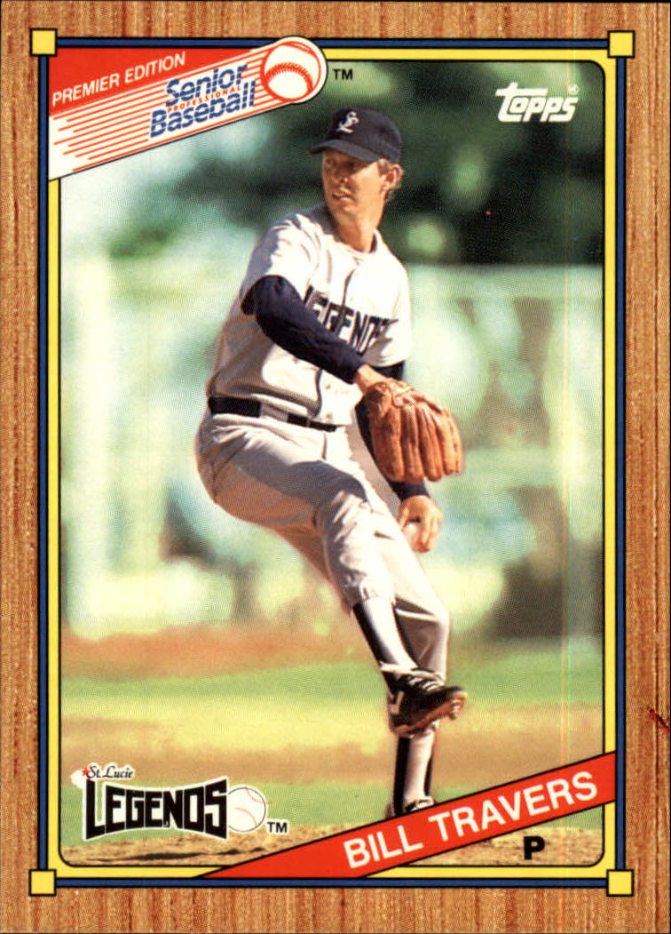 1989-90 Topps Senior League #21 Bill Travers