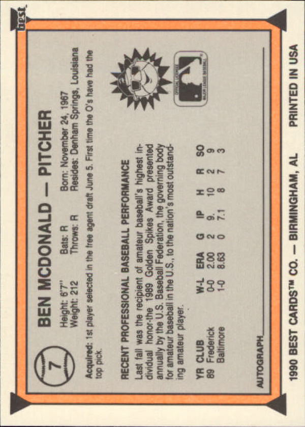 A1072- 1990 Best Baseball Minor League Cards 1-200 -You Pick- 15+ FREE US SHIP - Picture 13 of 379