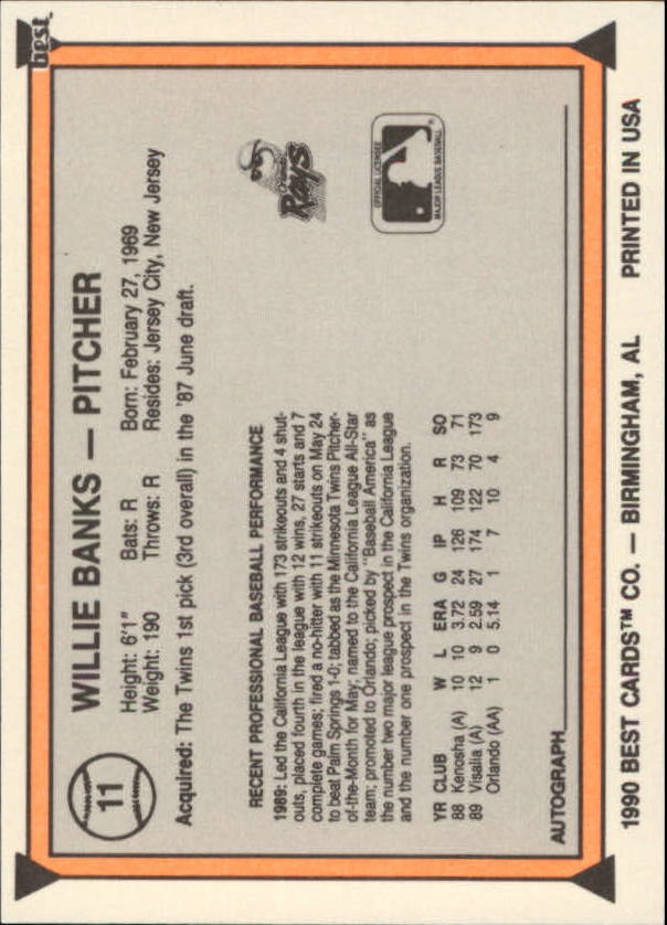 A1072- 1990 Best Baseball Minor League Cards 1-200 -You Pick- 15+ FREE US SHIP - Picture 21 of 379