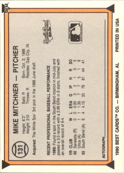 A1072- 1990 Best Baseball Minor League Cards 1-200 -You Pick- 15+ FREE US SHIP - Picture 257 of 379