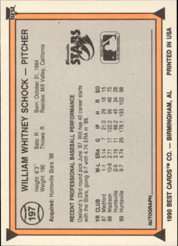 A1072- 1990 Best Baseball Minor League Cards 1-200 -You Pick- 15+ FREE US SHIP - Picture 373 of 379