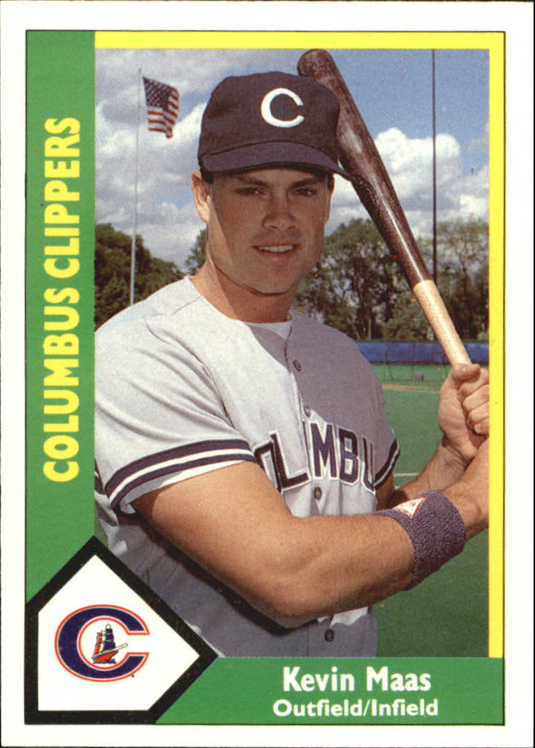 1990 CMC #217 Kevin Maas - From Factory Sealed Box - MINT