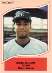 1990 ProCards A and AA #31 Bernie Williams