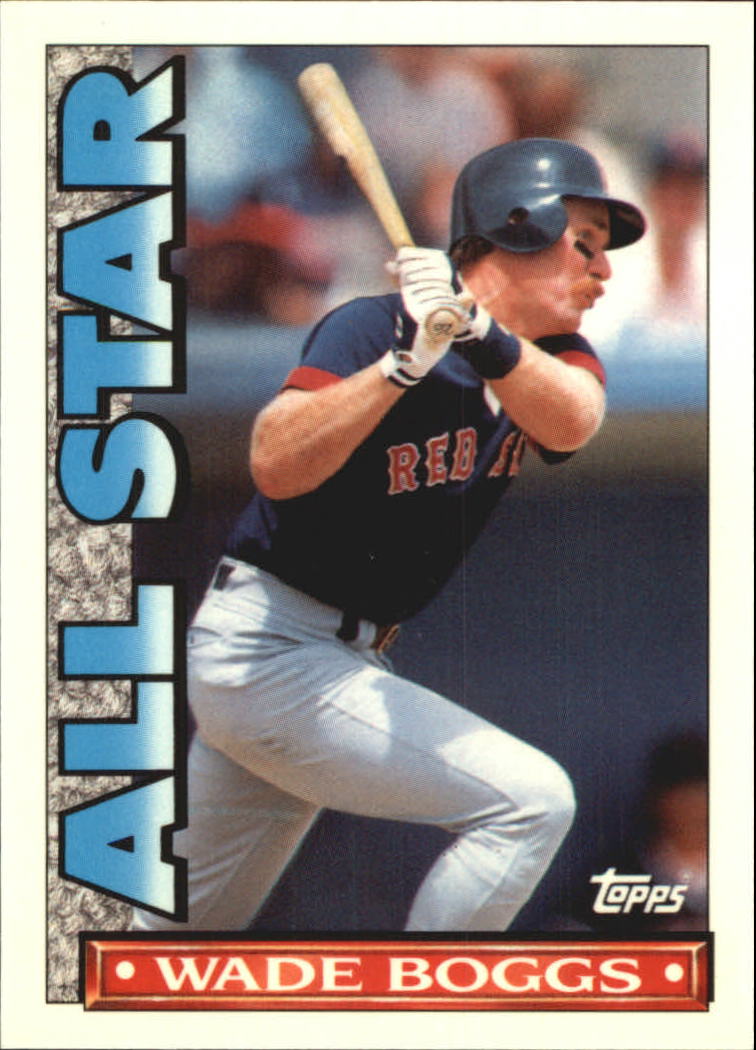 1990 Topps TV All-Stars #20 Wade Boggs
