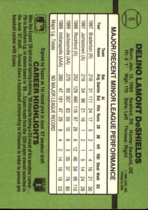 1990 Donruss Rookies Baseball (Pick Card From List) C69 04-24 - Picture 9 of 101