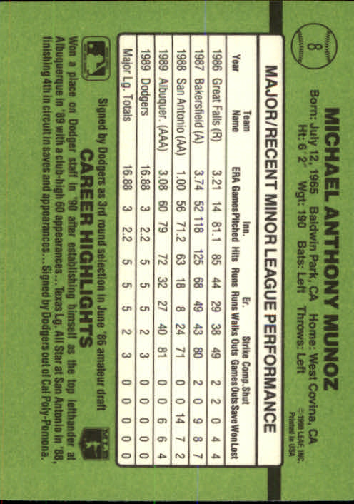 1990 Donruss Rookies Baseball (Pick Card From List) C69 04-24 - Picture 13 of 101
