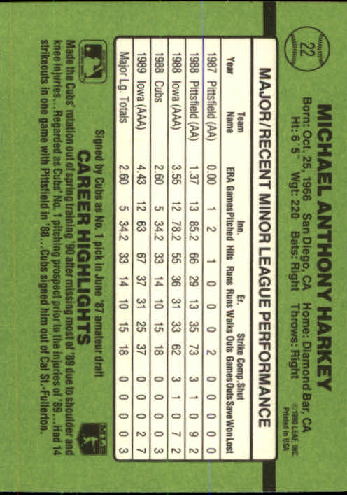 1990 Donruss Rookies Baseball (Pick Card From List) C69 04-24 - Picture 35 of 101
