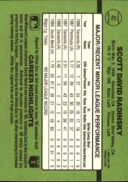 1990 Donruss Rookies Baseball (Pick Card From List) C69 04-24 - Picture 71 of 101