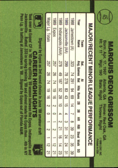 1990 Donruss Rookies Baseball (Pick Card From List) C69 04-24 - Picture 81 of 101