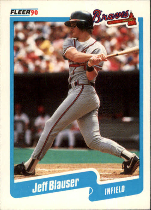 1988 Donruss #513 Jeff Blauser NM-MT RC Rookie Atlanta Braves