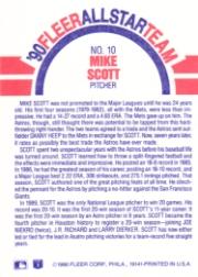 1990 Fleer Baseball "All-Stars" Insert Cards - Picture 21 of 25
