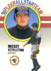 1990 Fleer All-Stars #12 Mickey Tettleton