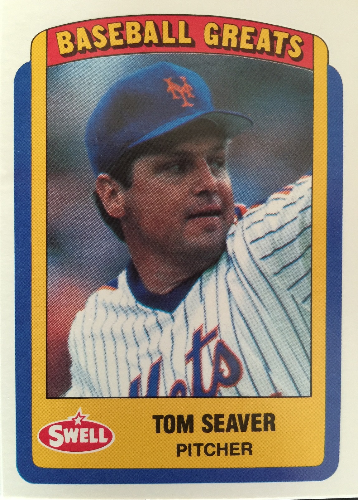 1990 Swell Baseball Greats #1 Tom Seaver