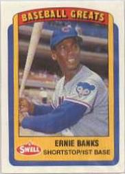 1990 Swell Baseball Greats #95 Ernie Banks