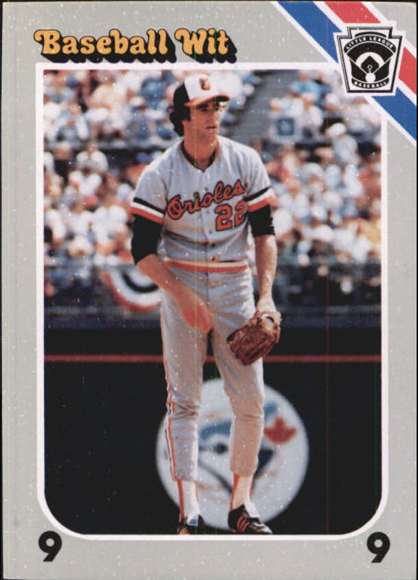 1990 Baseball Wit #33 Jim Palmer