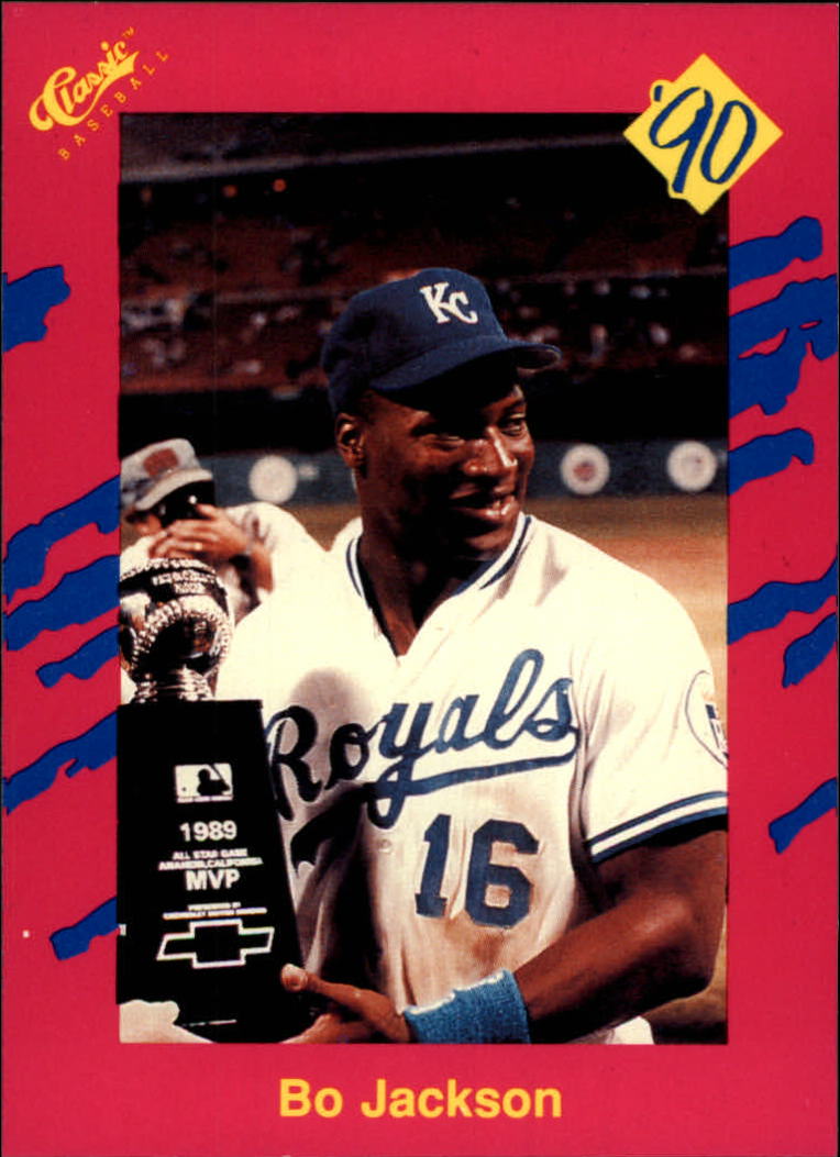 Bo Jackson Rookie 1986 Donruss Highlights #43 Royals 2-Sport