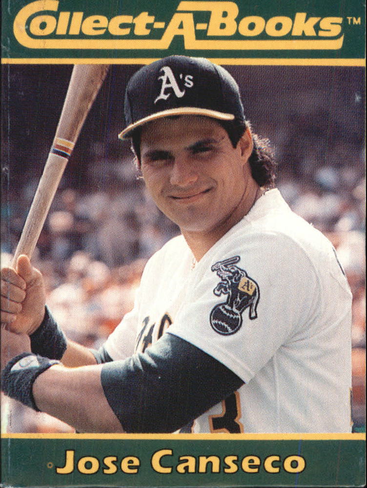 1990 Collect-A-Books #25 Jose Canseco