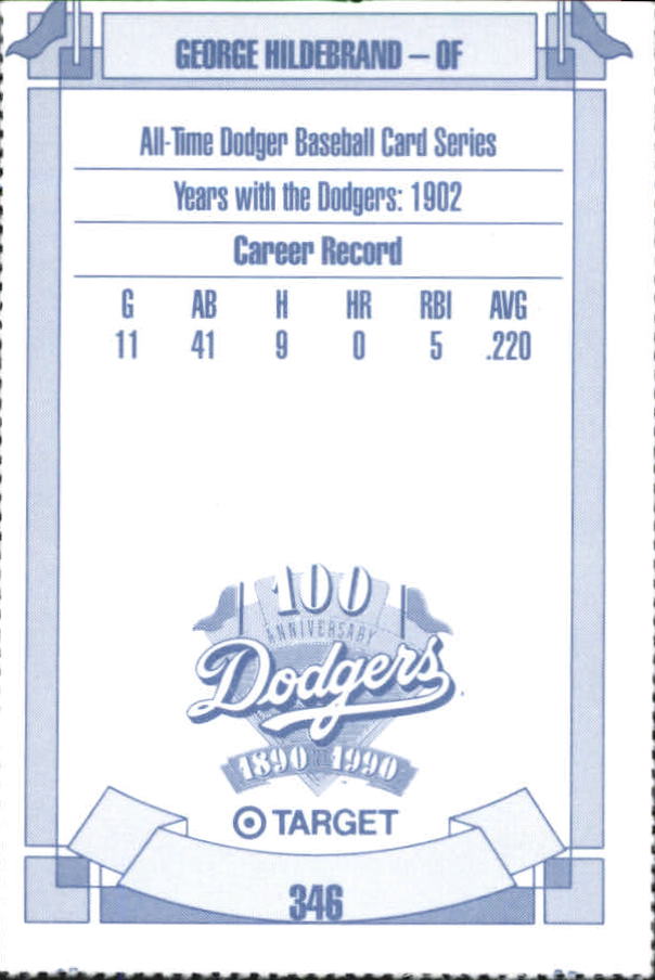 B5714- 1990 Dodgers Target Baseball Cards 250-502 -You Pick- 15+ FREE US SHIP - Picture 183 of 477