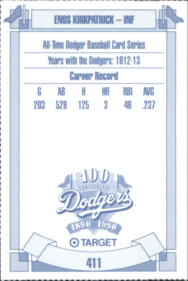 B5714- 1990 Dodgers Target Baseball Cards 250-502 -You Pick- 15+ FREE US SHIP - Picture 305 of 477