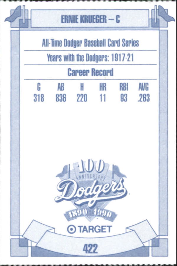 B5714- 1990 Dodgers Target Baseball Cards 250-502 -You Pick- 15+ FREE US SHIP - Picture 325 of 477