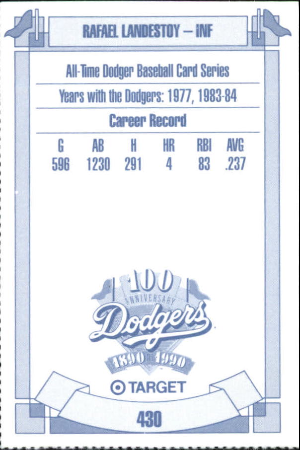 B5714- 1990 Dodgers Target Baseball Cards 250-502 -You Pick- 15+ FREE US SHIP - Picture 341 of 477