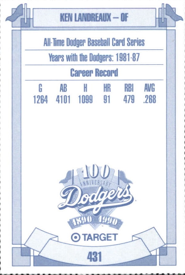B5714- 1990 Dodgers Target Baseball Cards 250-502 -You Pick- 15+ FREE US SHIP - Picture 343 of 477