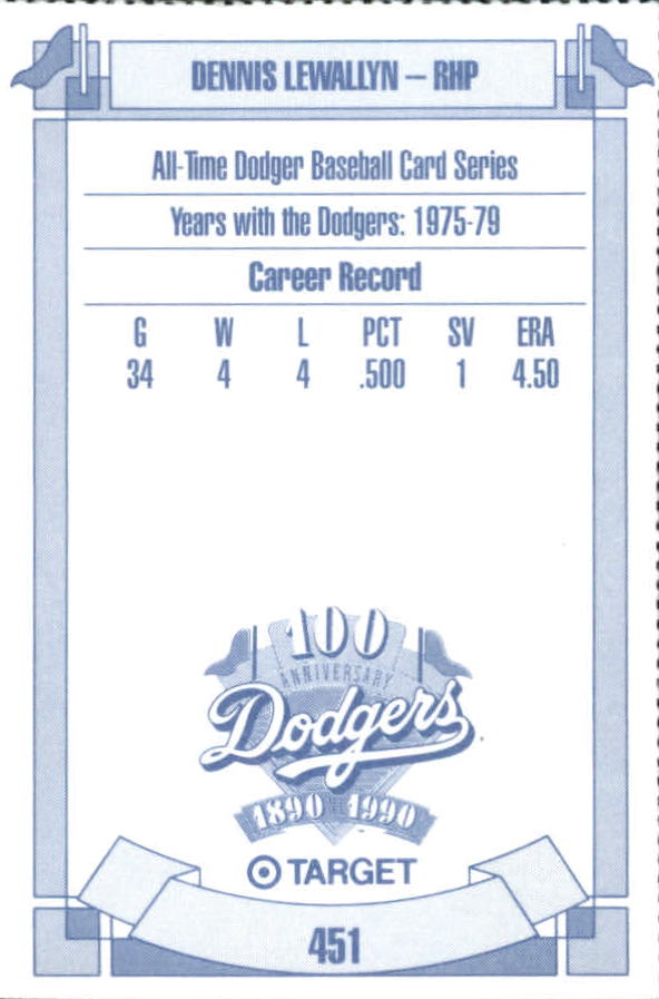 B5714- 1990 Dodgers Target Baseball Cards 250-502 -You Pick- 15+ FREE US SHIP - Picture 383 of 477
