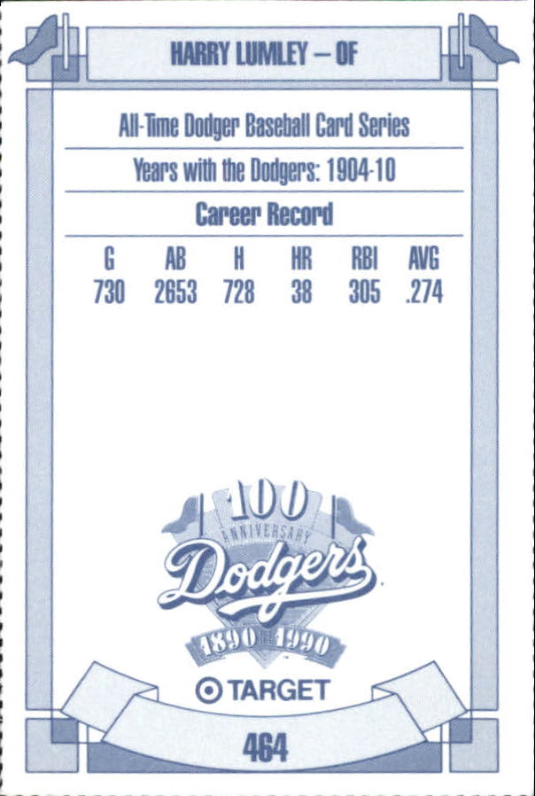 B5714- 1990 Dodgers Target Baseball Cards 250-502 -You Pick- 15+ FREE US SHIP - Picture 405 of 477