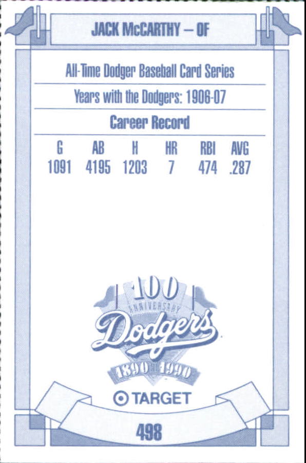 B5714- 1990 Dodgers Target Baseball Cards 250-502 -You Pick- 15+ FREE US SHIP - Picture 469 of 477