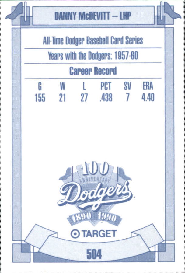 B5714- 1990 Dodgers Target Baseball Cards 503-751 -You Pick- 15+ FREE US SHIP - Picture 3 of 463