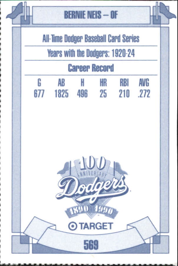 B5714- 1990 Dodgers Target Baseball Cards 503-751 -You Pick- 15+ FREE US SHIP - Picture 125 of 463