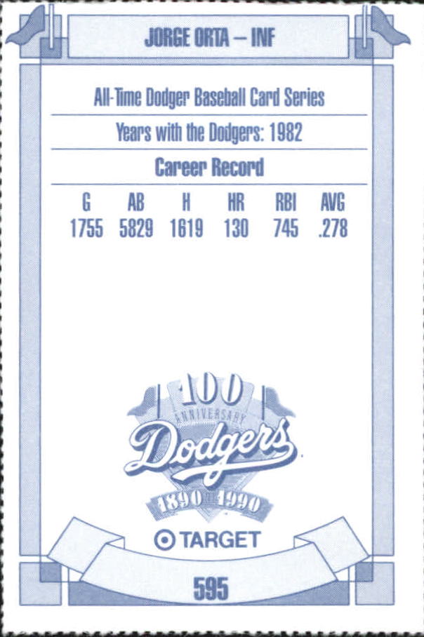 B5714- 1990 Dodgers Target Baseball Cards 503-751 -You Pick- 15+ FREE US SHIP - Picture 171 of 463