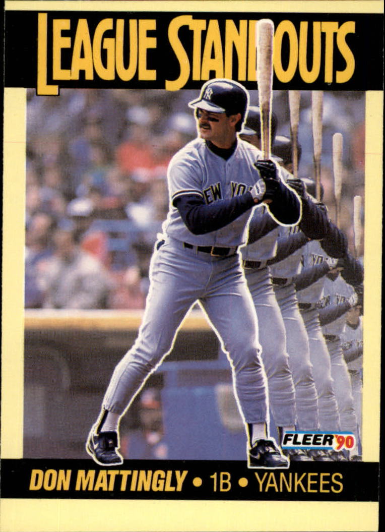 1990 Fleer League Standouts #4 Jose Canseco - NM-MT