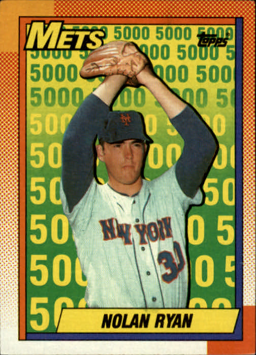 1990 Topps #2 Nolan Ryan Mets