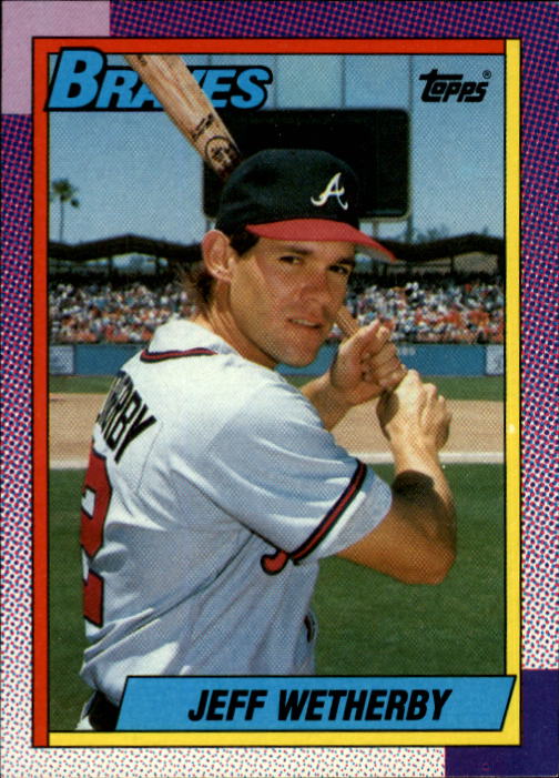 1990 Topps #142 Jeff Wetherby RC