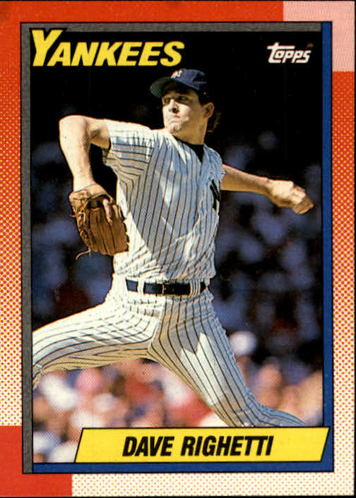 1990 Topps #160 Dave Righetti